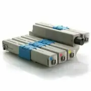 4x C532 MC563 MC573 Toner Cartridge for OKI C532dn MC563dn MC573dn Printer