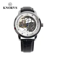 在飛比找蝦皮購物優惠-【飾碧得】KNORVS卡諾威斯瑞士品牌時尚夜光機械錶防水男士