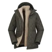 Mountain Warehouse Womens/Ladies Nebraskan Borg 3 in 1 Padded Jacket