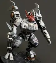 Empire Commander Xenos Armies Tau Empire Warhammer 40K Presale Painted Gallery