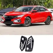 White Color Led Fog Light Day Running Light For Honda Civic Hatchback 2017-2021 (for: Honda Civic)