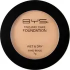 BYS Two Way Wet & Dry Foundation - 7g, Sand Beige// Face Makeup Beauty