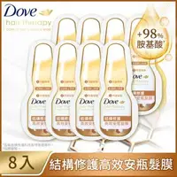 在飛比找森森購物網優惠-DOVE 多芬 結構修護高效安瓶髮膜 (3ML+12G)​x