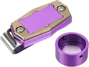 Round Mini Portable Magnetic Billiard Chalk Case, Fixed Clip Cue Chalk Box Holder, Suitable for Pool, Sports Enthusiasts