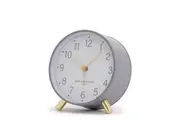 MAISIE Grey Silent Alarm Clock by One Six Eight London