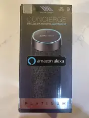 iLive Concierge Platinum WiFi Wireless Voice Activated Speaker w/ Amazon Alexa