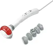 Medisana HM 886 Hand Massager, Electric Back Massager, Vibration Massager, Red Light Function, Heat Function, 2 Intensities for Back, Legs, Neck and Shoulder