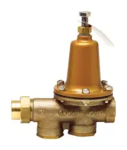 Watts 1/2in. Female Threaded Brass Water Pressure Reducing Valve 1/2in. FNPT