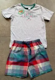 Peter Alexander Boys PJ Set Size 8 Years RRP$69.95