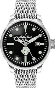 [MATTHEY-TISSOT] Mathey Tissot Men's Elica // U121AN, Black, Modern