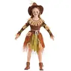 Halloween Children's Costume Fear Scarecrow Cosplay Tassel Dress