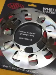 5 stud 5 mm Slip on Wheel spacers x 2 CNC billet Aluminium Oz made SAAS WS5005