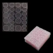 40 Sheets Pink Nail Adhesive Tabs, 480Pcs Super Sticky Double-Side Nail Glue Stickers, Waterproof Jelly Nail Tape Glue, Flexible Fake Nail Glue Tips for Acrylic Nails, Women (40 Sheets)