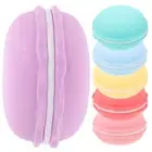 6Pcs Container Macaron Jewelry Box Portable Macaron Jewelry Box