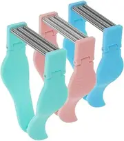 OATIPHO 3pcs Facial Hair Remover Epilator for Women Portable Manual Spring Threading Tool for Upper Lip Chin Cheeks Ergonomic Design Safe Reliable Hair Removal Travel Friendly