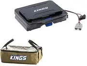 Kings 12V Travel Sandwich Press |Toasties |Grill + Clear Top Canvas Bag