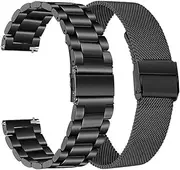 [XNWKF] Metal Band Wrist strap For Garmin vivoactive 3 Forerunner 645 245 Replacement Watchband Strap For Garmin vivoactive3 Wristband