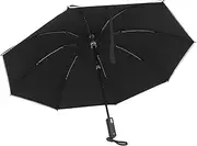 [Luocute] Umbrella Windproofing Travel Umbrellas for Rain Sun, One Button Open Close Inverted Electric Easy Auto Open Close, Strong Fiberglass Frame Waterproofing Canopy for Travel