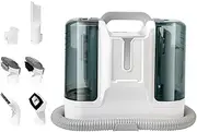 Portable Carpet Spot Cleaner Machine, Wet & Dry Vacuum Cleaner Wash for Stairs, Upholstery, Carpets & Car Seats, Lifts Spills and Stains, Dual Tank, Handheld Lightweight Carpet Washer