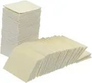 HEATSHAKING 100pcs Double Sided Adhesive Tape Heavy Duty No Traces Sticky Mounting Pads for Hooks Mirrors Crafts Quick Application Easy Removal