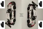 Wall Mount LEGO® Technic™ Porsche® 911 RSR 42096 Display Mount Bracket
