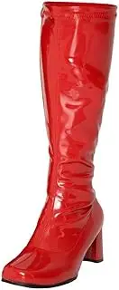 [Gizelle] Ladies Womens Fancy Dress Party GO GO Boots 1960s & 1970s Retro Sizes 3-12