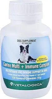 Vetalogica Canine Multi and Immune Complex for Dogs 120 Chews