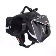 EzyDog Summit Dog Backpack XL Black and Gray