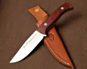 MUELA SPRINGER-11R Fixed Blade Hunting Knife with Leather Sheath *made in Spain