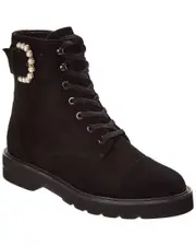 Stuart Weitzman Piper Lift Suede Bootie