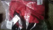 Mens shorts 3XL ADIDAS speedbreaker hype red/black athletic sports casual ,