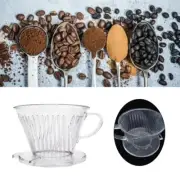 Coffee Dripper Coffee Filter Cone Reusable Single Cup Coffee Maker