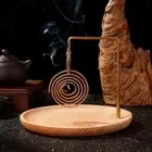 Incense Burner Holder Coil Incense Home Decor for Tea House Meditation Gift