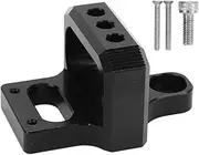 Premium CNC Machined Aluminum Solenoid Valve Mount Holder Bracket Kit Ideal for MAC AEM Or Unbranded 3 Port Boost Controller Solenoid Valve with Excellent Oxidation and Wear