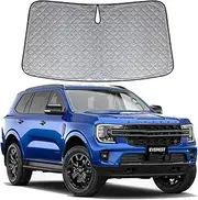 OTTO Shades Thick WindScreen Sunshade for Ford Everest 2022-2024 Premium 6 Layers UV Protection Foldable Windshield Sun Visor Heat Shield Cover Make Car Cooler