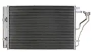 New A/C Condenser for Kia Forte 2014 Parallel Flow 15-3/8