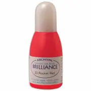 Tsukineko BRILLIANCE REFILL 20ML 023 rocket red Reinker Ink