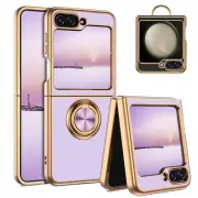 For Samsung Galaxy Z Flip3 / Flip4 / Flip5 5G Heavy Duty Case Cover & Ring
