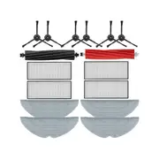 For S8/s8+/s8 Plus Robot Vacuum Cleaner Double Main Brushes, , Hepa Filter, Side Brushes,