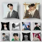Lee Jun Ho Pillow Case K-pop 2PM Zipper Wedding Pillows Satin Fabric Home Decor