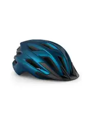 Met Crossover Helmet Blue Metallic