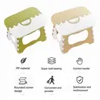 Durable Folding Footstool Portable Lightweight Stool with Handle for Outdoor
