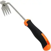 Weed Remover Tool, Artifact Uprooting Weed Puller 4 Teeth Hand Weeding Tool 12.6 Inch Puller for Gardening
