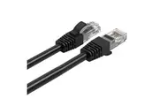 Cruxtec 1m CAT6 RJ45 Network Lead Cable LAN Ethernet Internet Router Cord Black