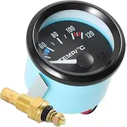 CHILDWEET Water Temperature Gauge Kit Automotive Water Temp Gauge with High Precision Sensor for Real Monitoring Compatibility for Cars Trucks and Vehicles
