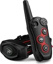 Dog Training Shock Collar for Dogs with Vibration Electric Shock and Beep Rechargeable and Waterproof Remote Trainer
