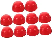 Toddmomy 10pcs Brightly Colored Safety Nut Caps for Playground Equipment Plastic Screw Protection Covers for Engagement Areas Enhance Safety Stability Playgrounds