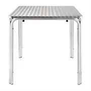 Bolero Square Stacking Table Stainless Steel 700mm PAS-U505