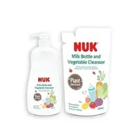 在飛比找蝦皮商城優惠-【德國 NUK】 植萃奶瓶蔬果清潔液組合 950ml+750