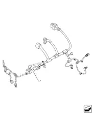 Engine Wiring Harness Suit Case IH and New Holland 504116725 - 2854859. New OS.